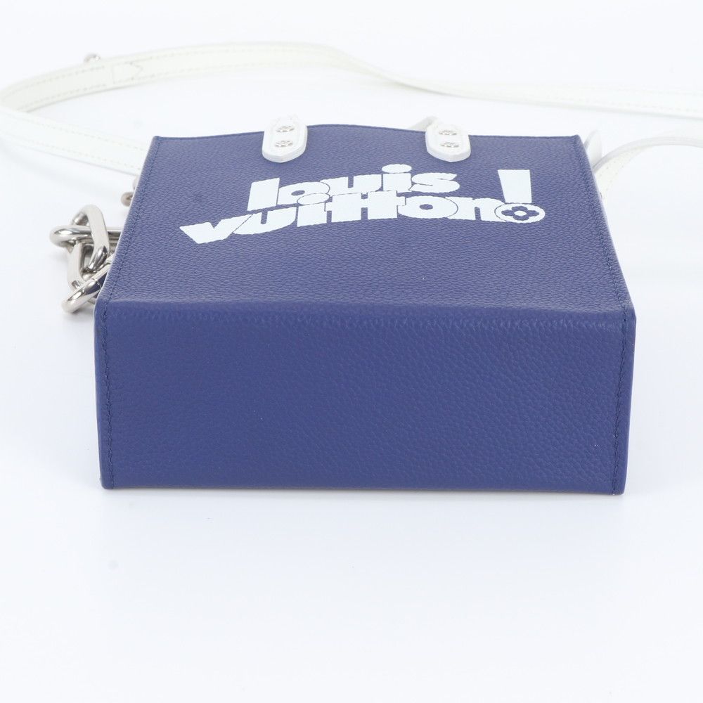 Louis Vuitton Shoulder Bag Blue — view 7