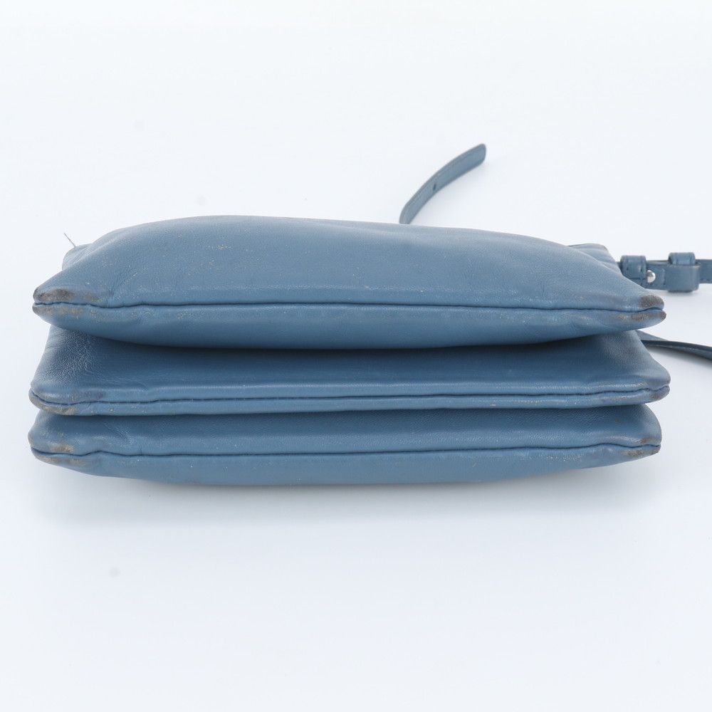 Celine Trio Leather Shoulder Bag — view 6