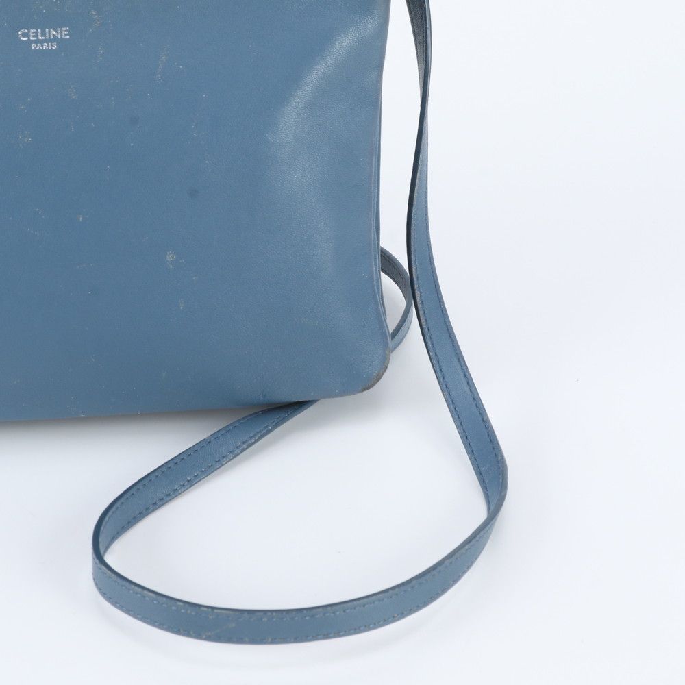 Celine Trio Leather Shoulder Bag — view 2