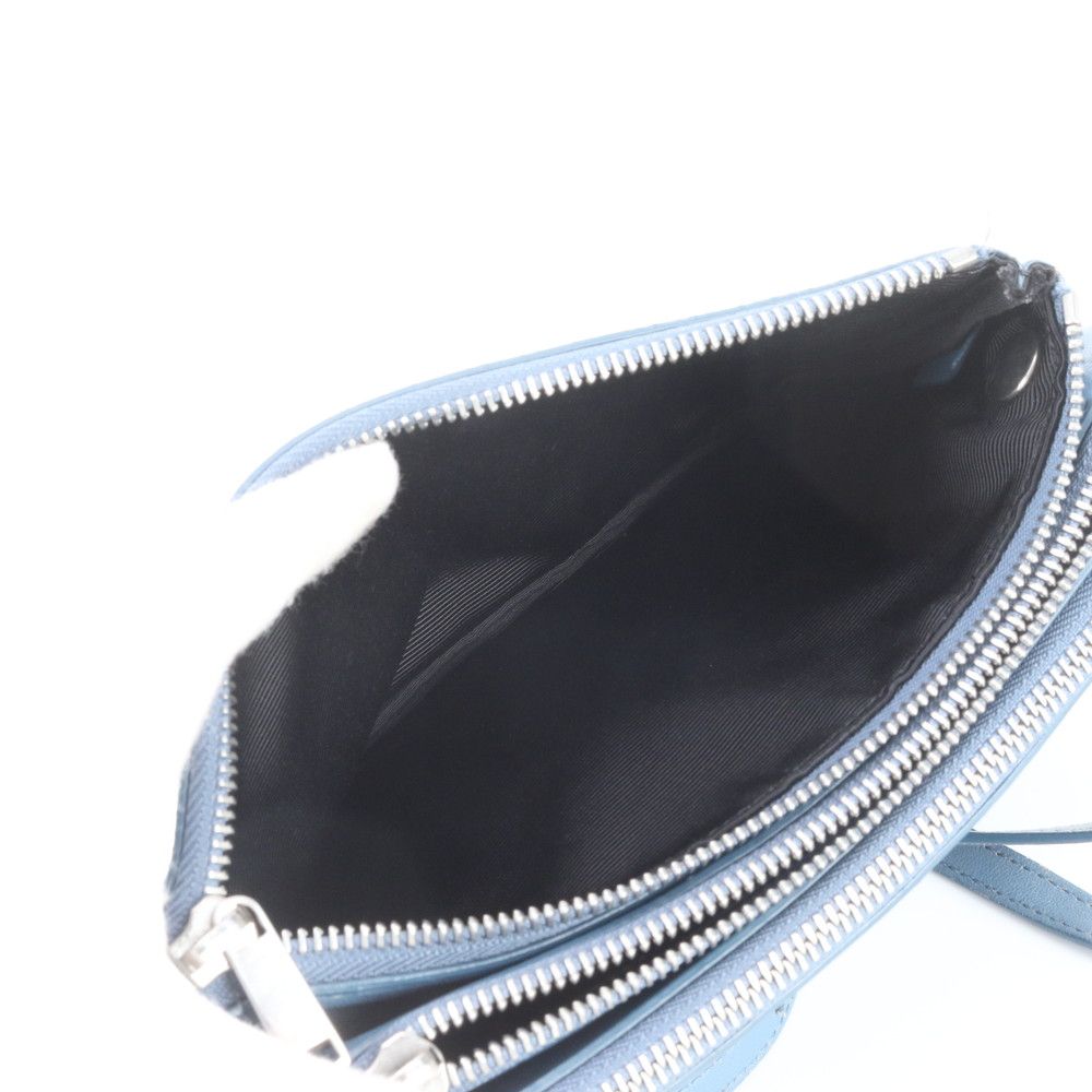 Celine Trio Leather Shoulder Bag — view 7