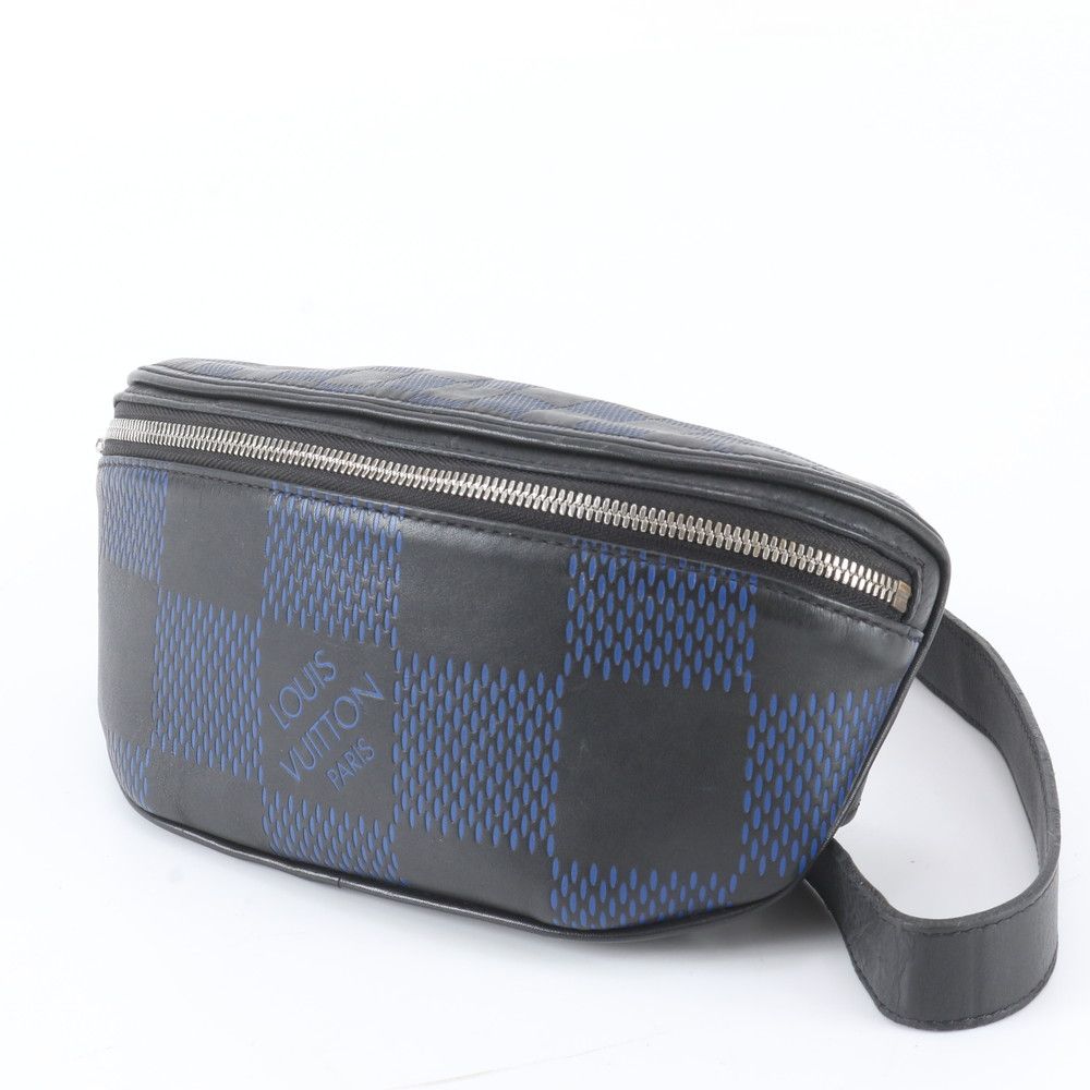 Louis Vuitton Damier Infini 3D Bum Bag Leather 2-Way Crossbody Waist Pouch
