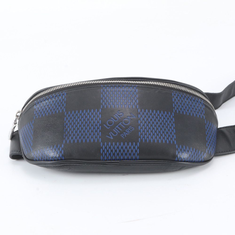 Louis Vuitton Damier Infini 3D Bum Bag Leather 2-Way Crossbody Waist Pouch — view 7