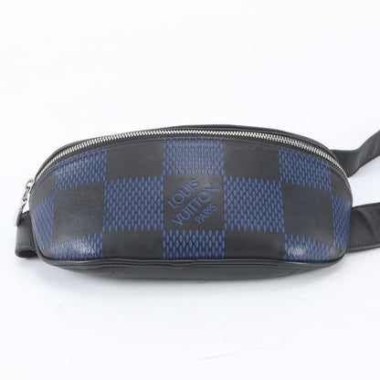 Louis Vuitton Damier Infini 3D Bum Bag Leather 2-Way Crossbody Waist Pouch — view 7
