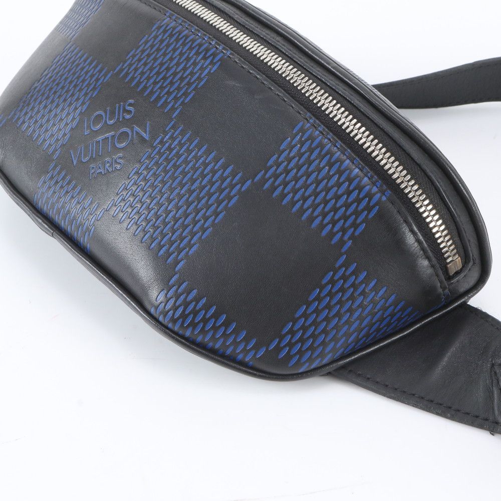Louis Vuitton Damier Infini 3D Bum Bag Leather 2-Way Crossbody Waist Pouch — view 5