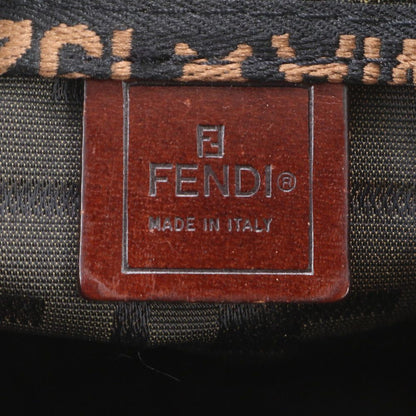 Fendi Zucca Leather Canvas Tote Shoulder Business — view 8