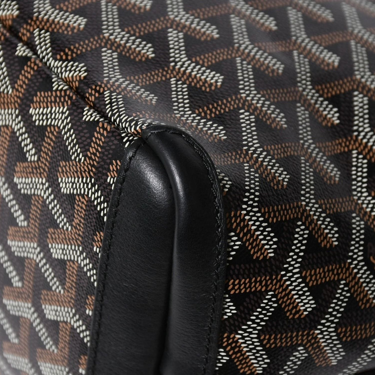 Goyard Artois MM Tote Leather Black — view 7
