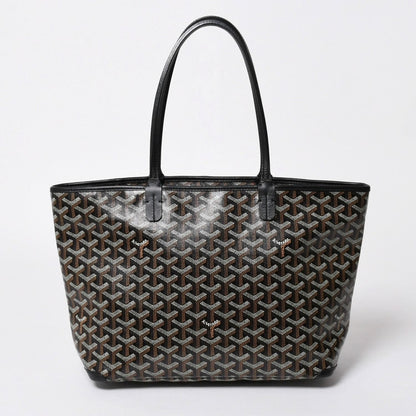Goyard Artois MM Tote Leather Black