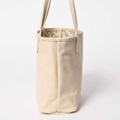 Goyard Tote Anjou Mini Ivory Sand Black Brown Reversible — view 8