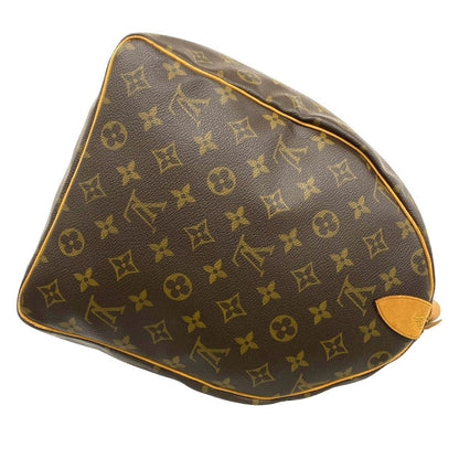 Louis Vuitton Vintage Keepall 50 Monogram Leather Boston Bag Brown — view 6