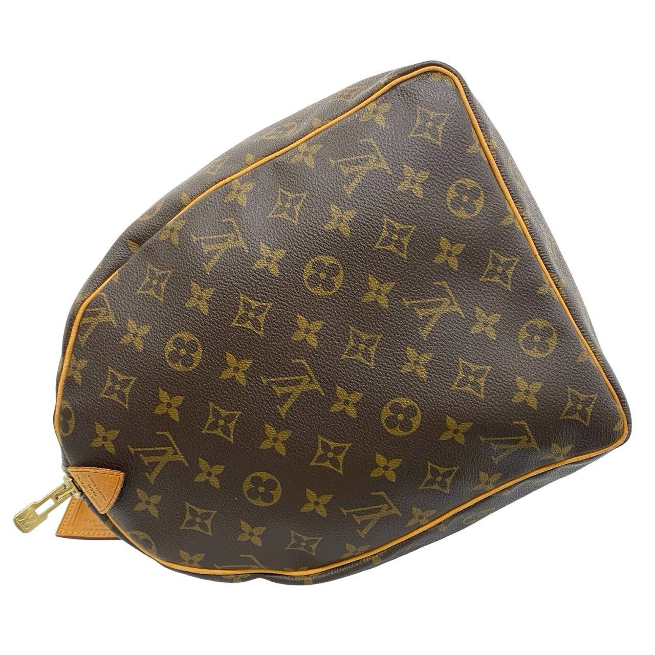 Louis Vuitton Vintage Keepall 50 Monogram Leather Boston Bag Brown — view 5