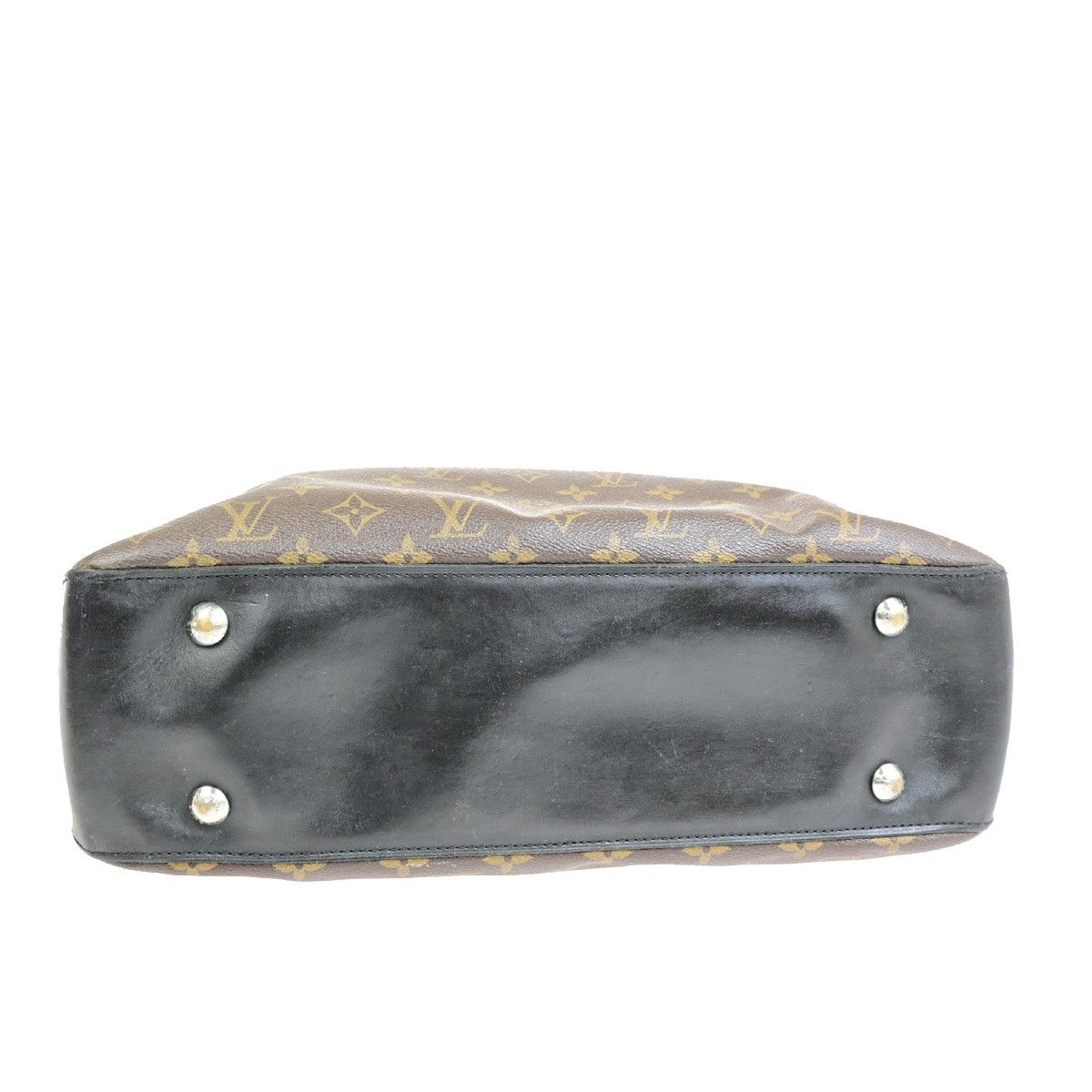 Louis Vuitton Tote Divis Macassar Black Brown Monogram — view 5