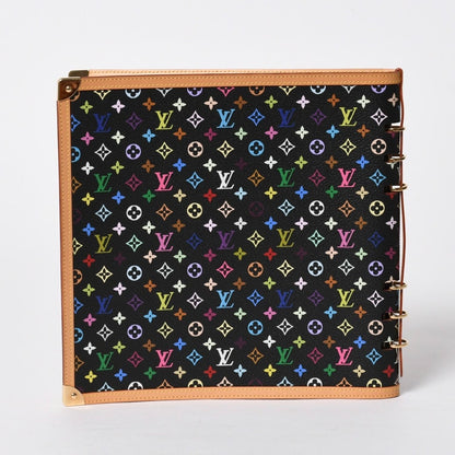 Louis Vuitton Vandredi Notebook Takashi Murakami Monogram Multicolor Noir Gold — view 2