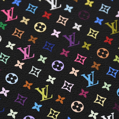 Louis Vuitton Vandredi Notebook Takashi Murakami Monogram Multicolor Noir Gold — view 4