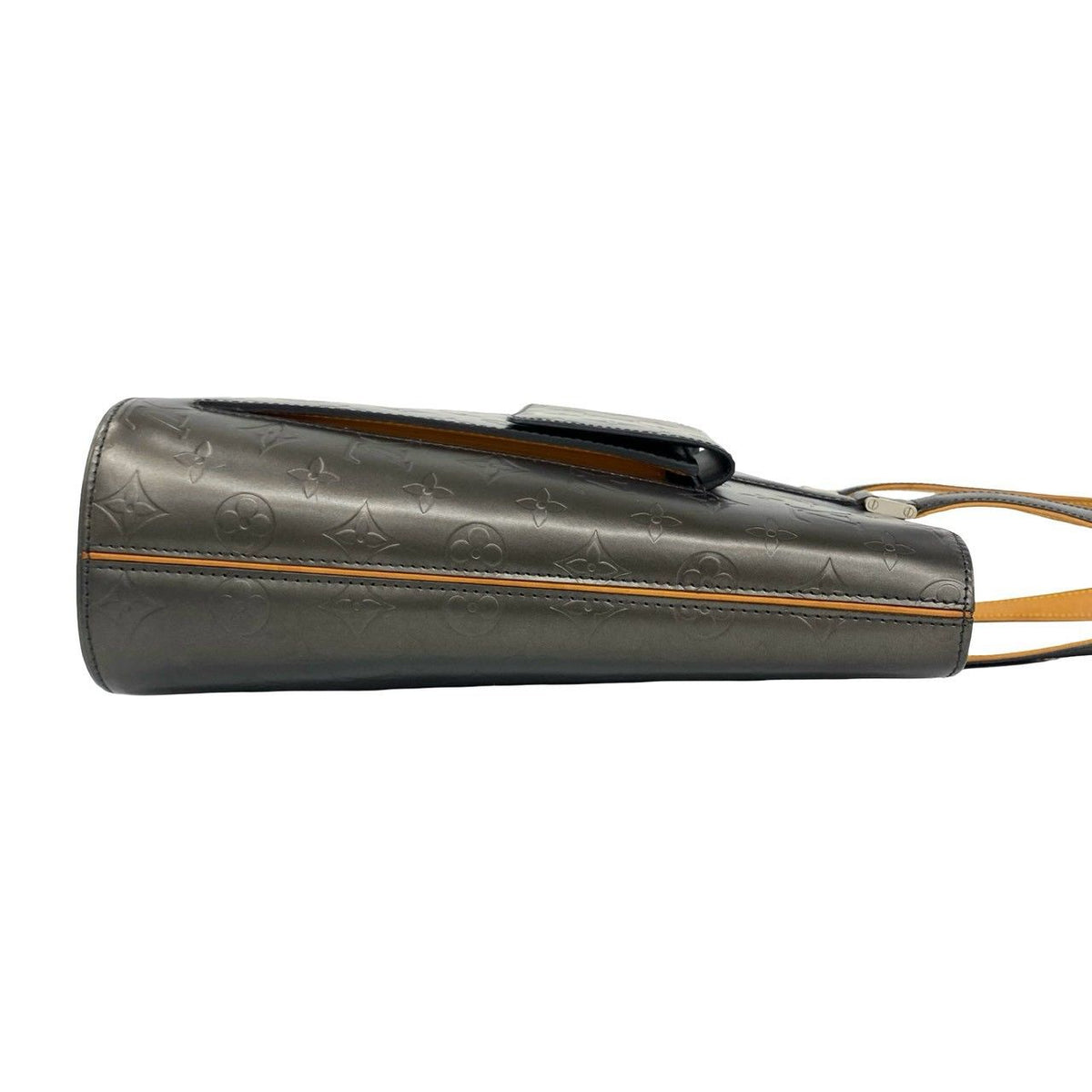Louis Vuitton Wilwood Monogram Matte Leather Tote Black Noir — view 6