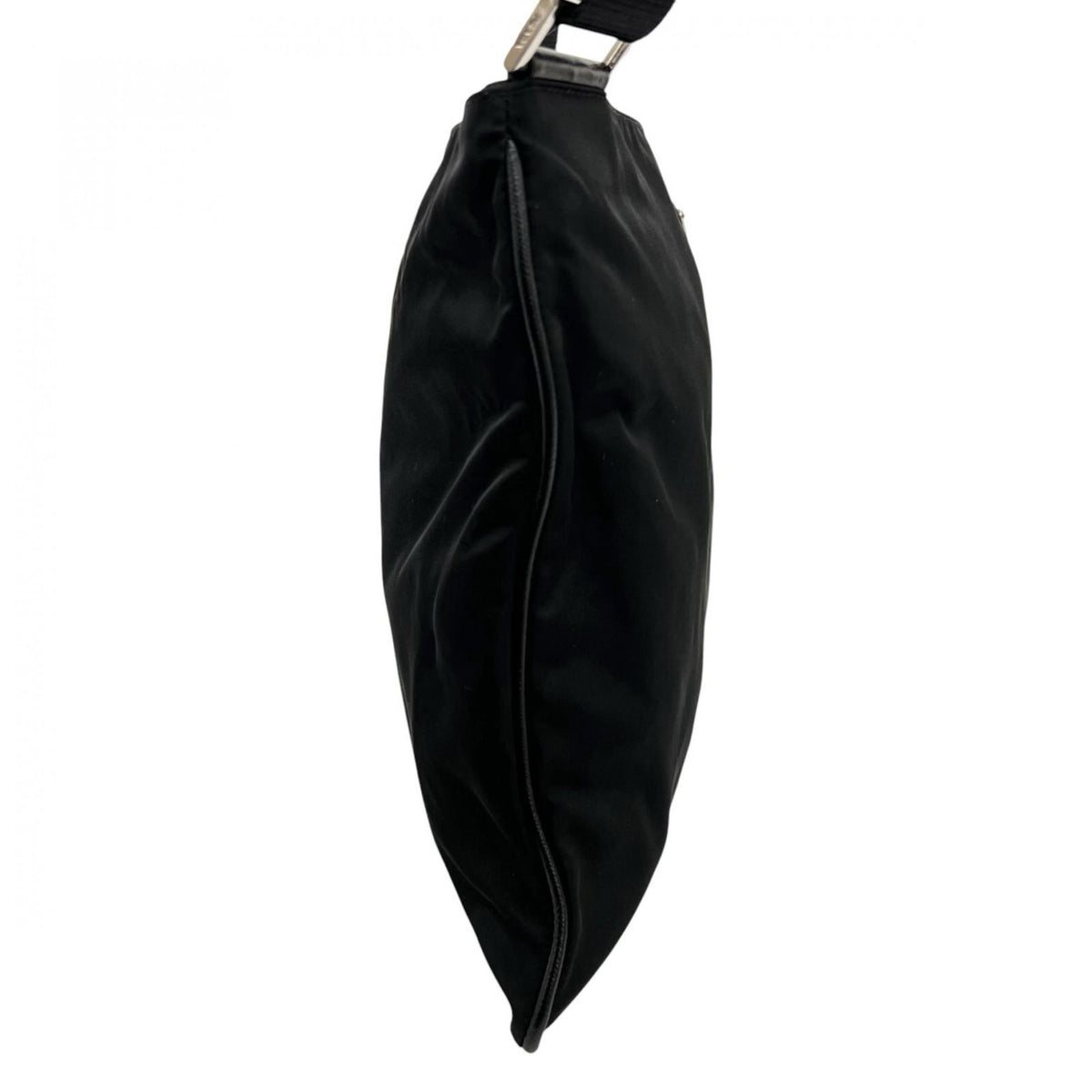 Prada Shoulder Bag Nylon Black Triangle Logo — view 3