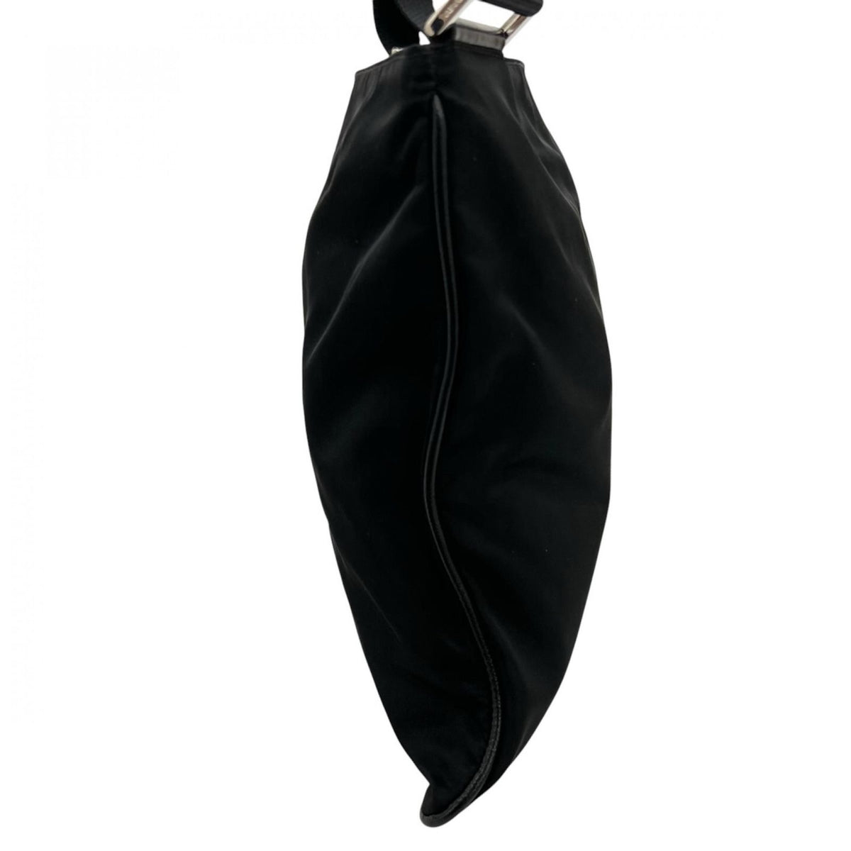 Prada Shoulder Bag Nylon Black Triangle Logo — view 4