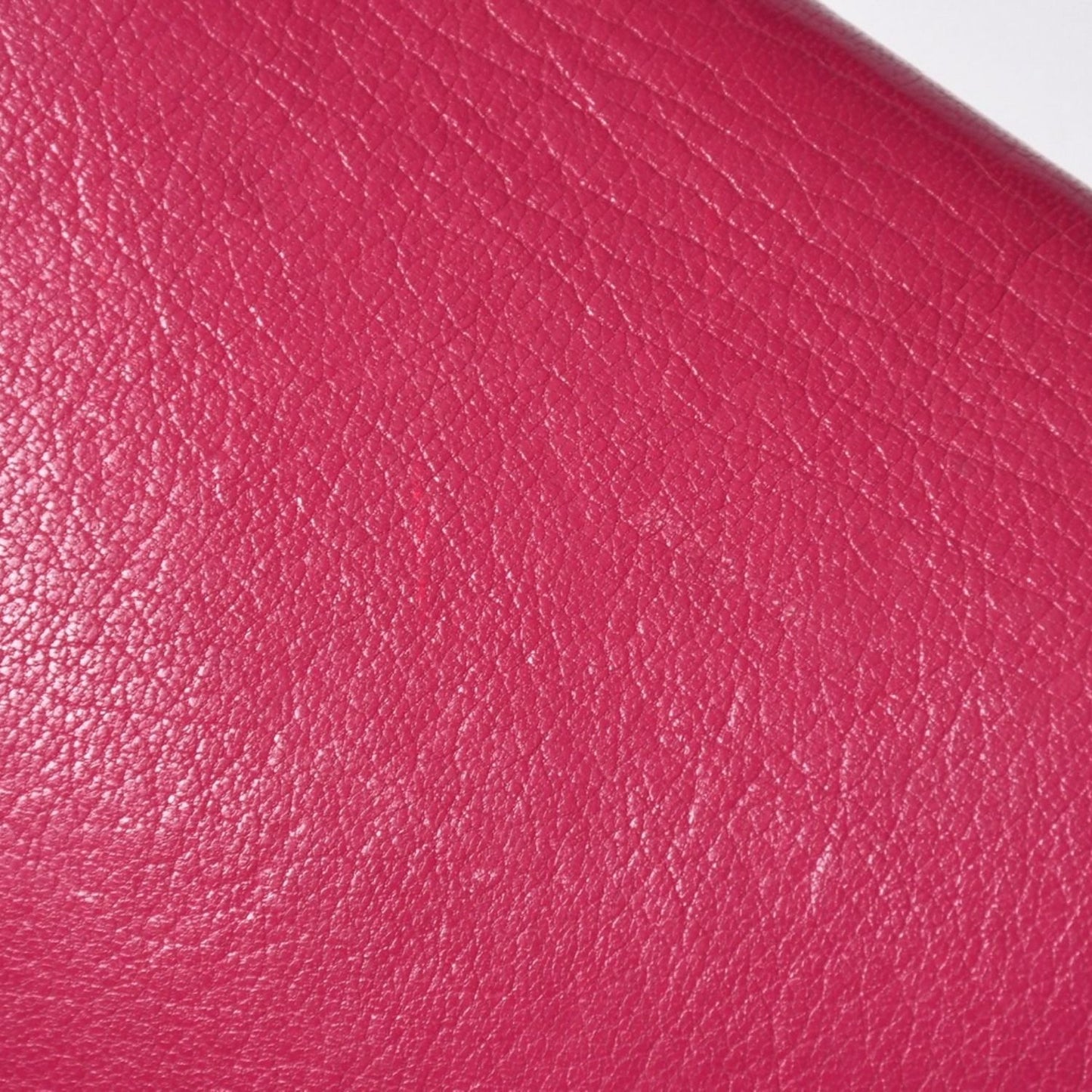 Saint Laurent Belle de Jour Clutch Fuchsia Pink Silver — view 8