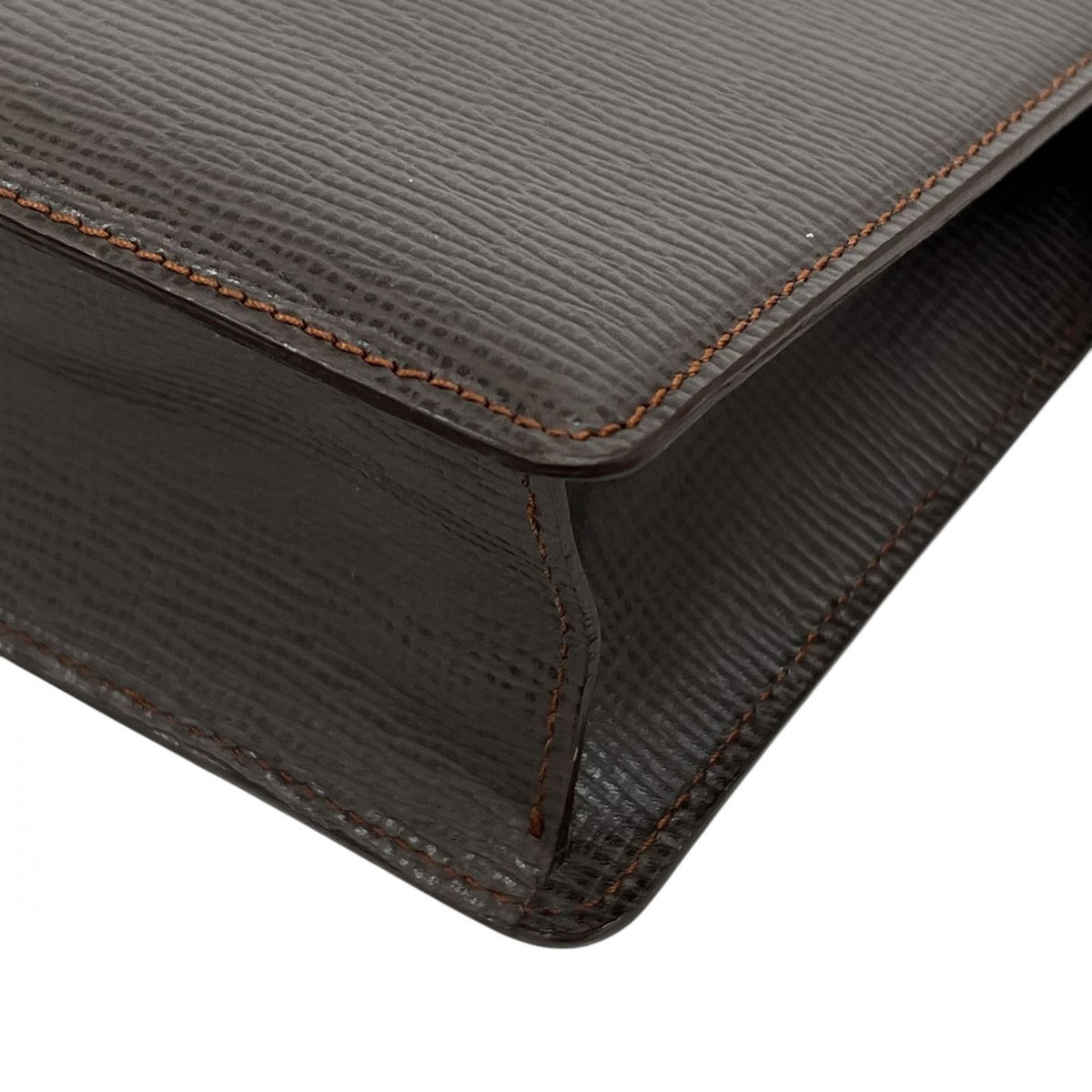 Loewe Clutch Brown Anagram — view 8
