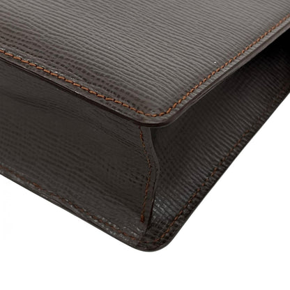 Loewe Clutch Brown Anagram — view 8