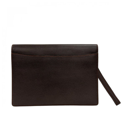 Loewe Clutch Brown Anagram — view 2