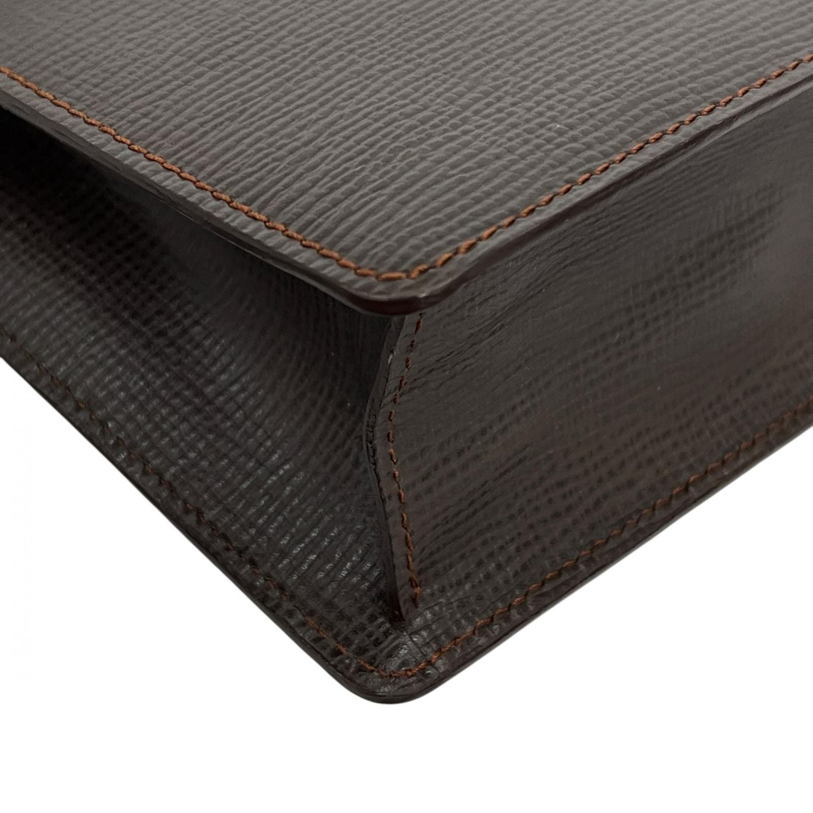 Loewe Clutch Brown Anagram — view 6