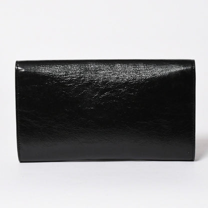 Saint Laurent Clutch Handbag Second Black Silver — view 2