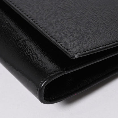 Saint Laurent Clutch Handbag Second Black Silver — view 6