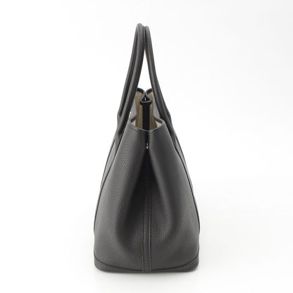 Hermes Garden Party 36 PM Negonda Leather Tote Black — view 3