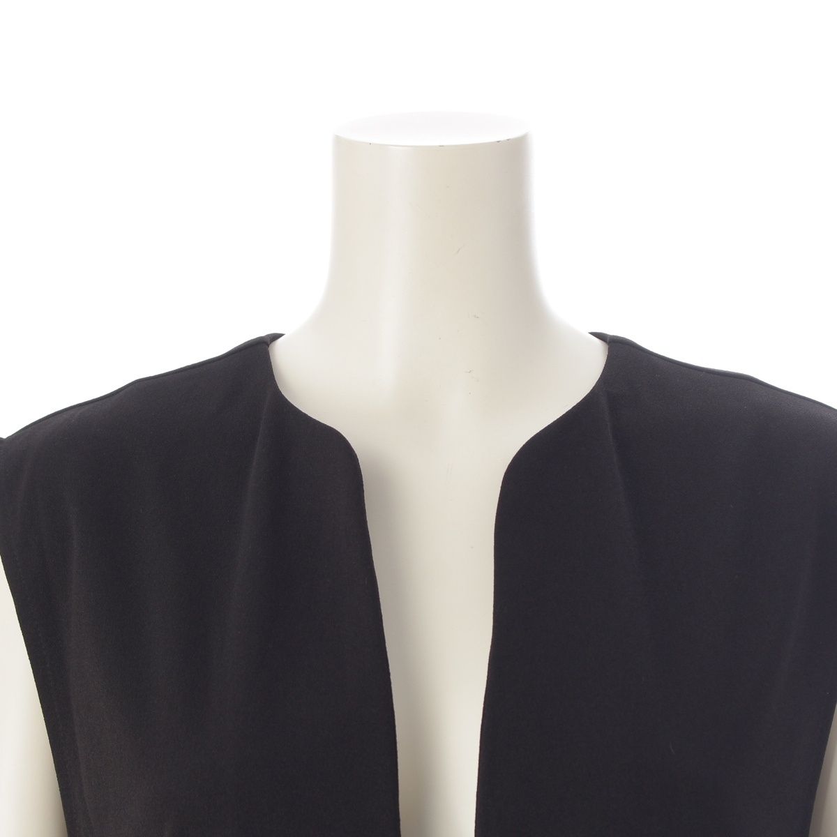 Hermes Martin Margiela Era Valouse Sleeveless Dress Black SM — view 5