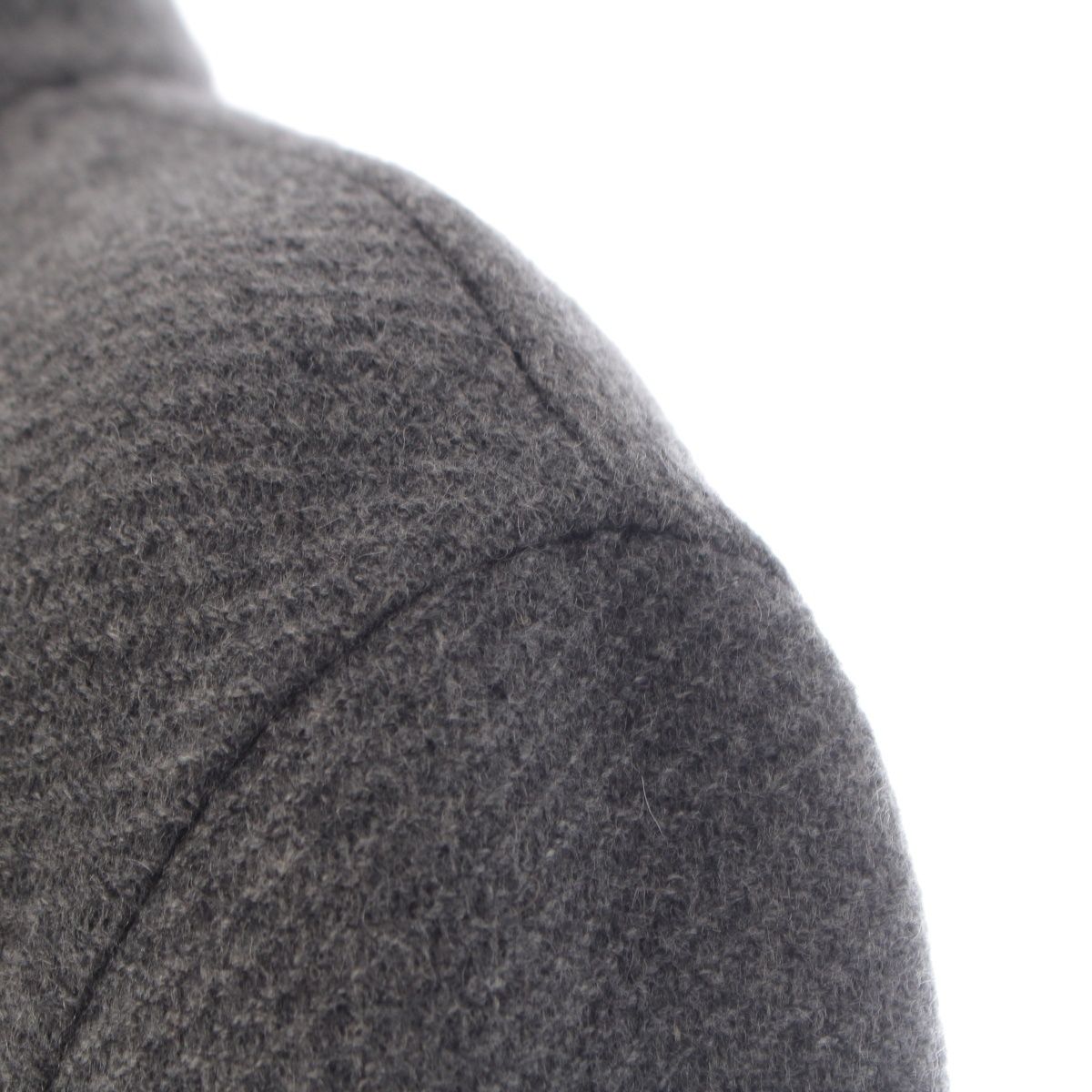 Hermes Martin Margiela Era Cashmere Hapi Belt Jacket Gray 36 — view 6