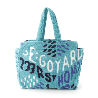 Goyard Limited Terry Eponge PM Pile Tote Blue Turquoise