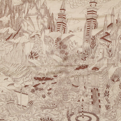 Hermes Carre Geant Cashmere Silk All Over Print Cosmographia Universalis Space — view 6