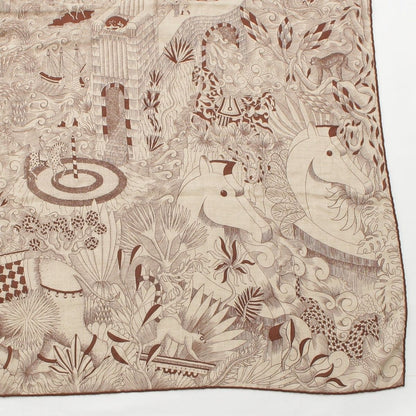 Hermes Carre Geant Cashmere Silk All Over Print Cosmographia Universalis Space — view 5