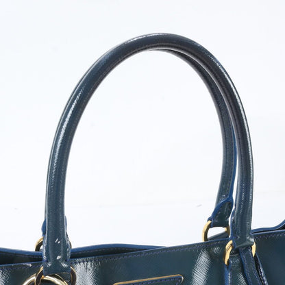 Prada White Tag Saffiano Leather Triangle Logo 2-Way Shoulder Bag — view 2