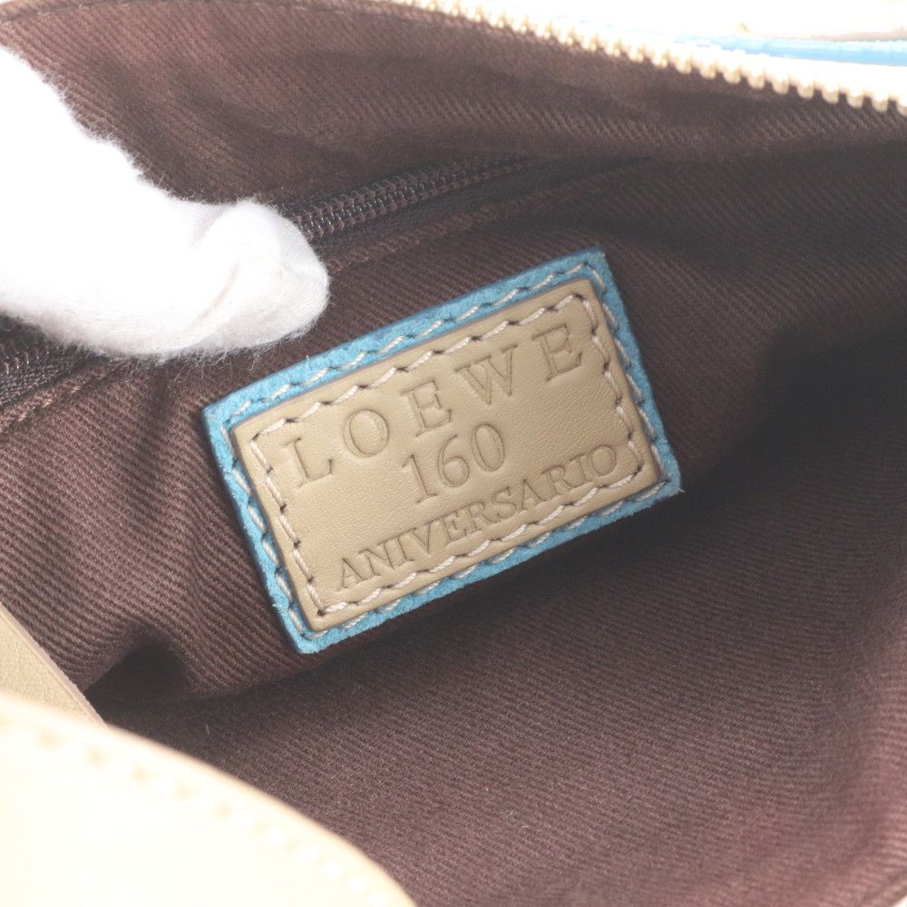 Loewe Anagram 160 Anniversary Leather Shoulder Bag — view 8
