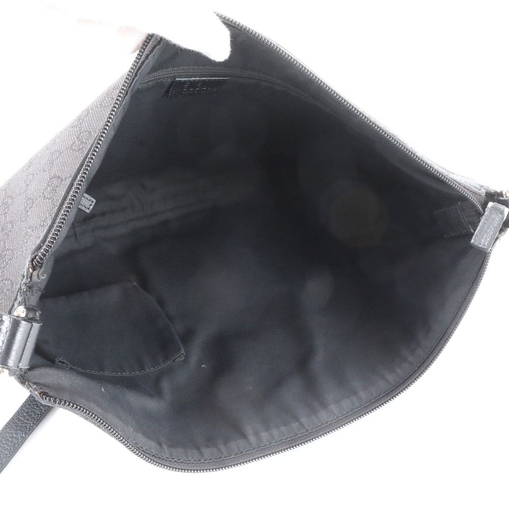 Gucci GG Canvas Leather Shoulder Bag Crossbody Messenger Business — view 7