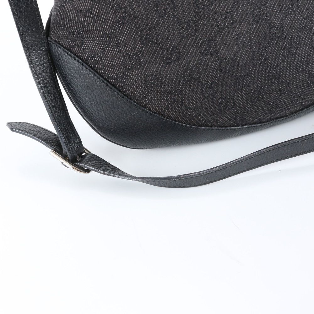 Gucci GG Canvas Leather Shoulder Bag Crossbody Messenger Business — view 2