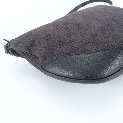 Gucci GG Canvas Leather Shoulder Bag Crossbody Messenger Business — view 6