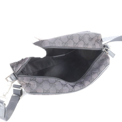 Gucci GG Canvas Leather Shoulder Bag Crossbody Messenger Business — view 7