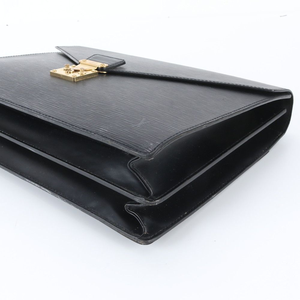 Louis Vuitton Epi Serviette Ambassador Leather Business Tote — view 4