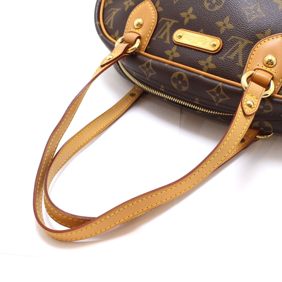 Louis Vuitton Montorgueil PM Monogram Tote Canvas — view 3