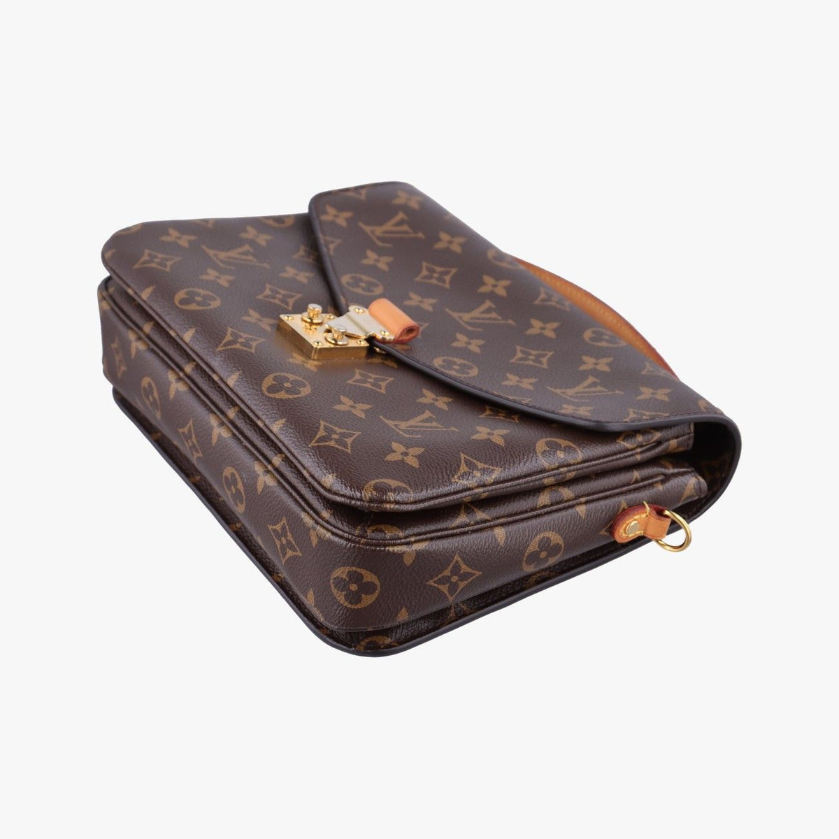 Louis Vuitton Pochette Metis MM Monogram Brown Canvas Handbag — view 4
