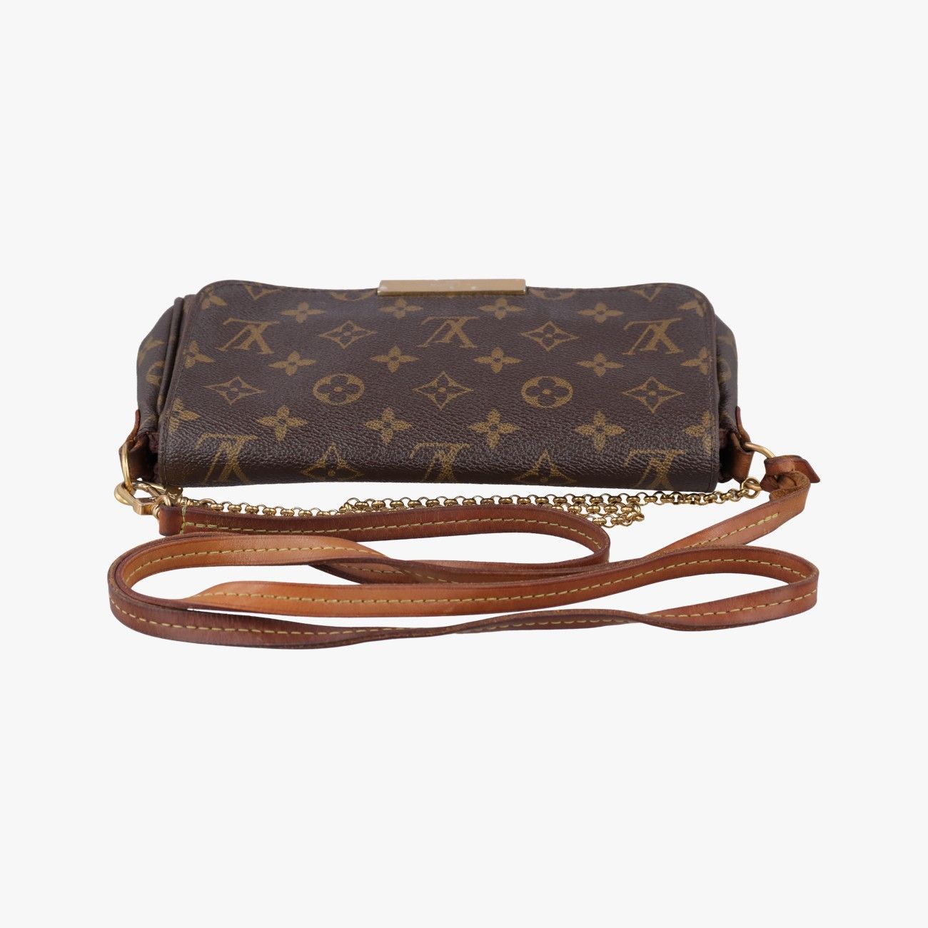 Louis Vuitton Favorite PM Monogram Brown Canvas Crossbody — view 8