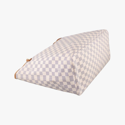 Louis Vuitton Neverfull GM Azur Damier Canvas Tote — view 5