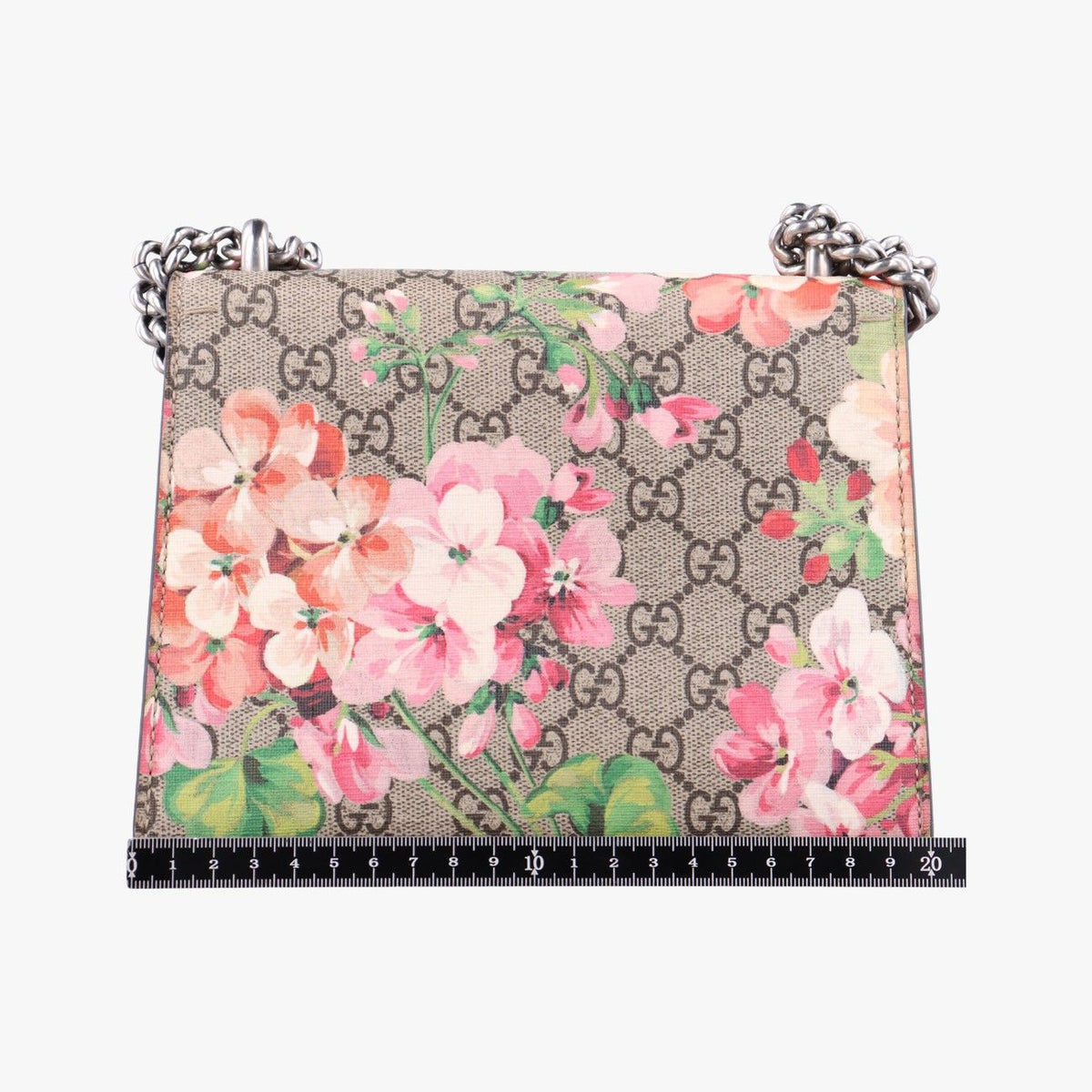 Gucci Dionysus Beige Red Multicolor Suede Shoulder Bag — view 2