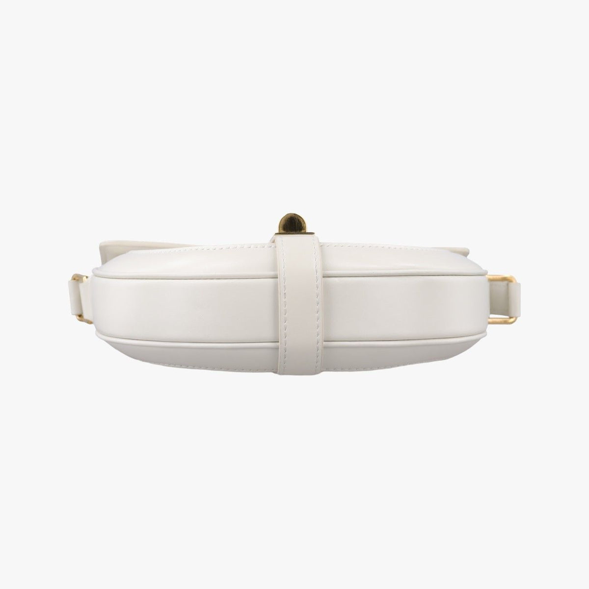 Celine Small Besace White Leather Shoulder Bag — view 3