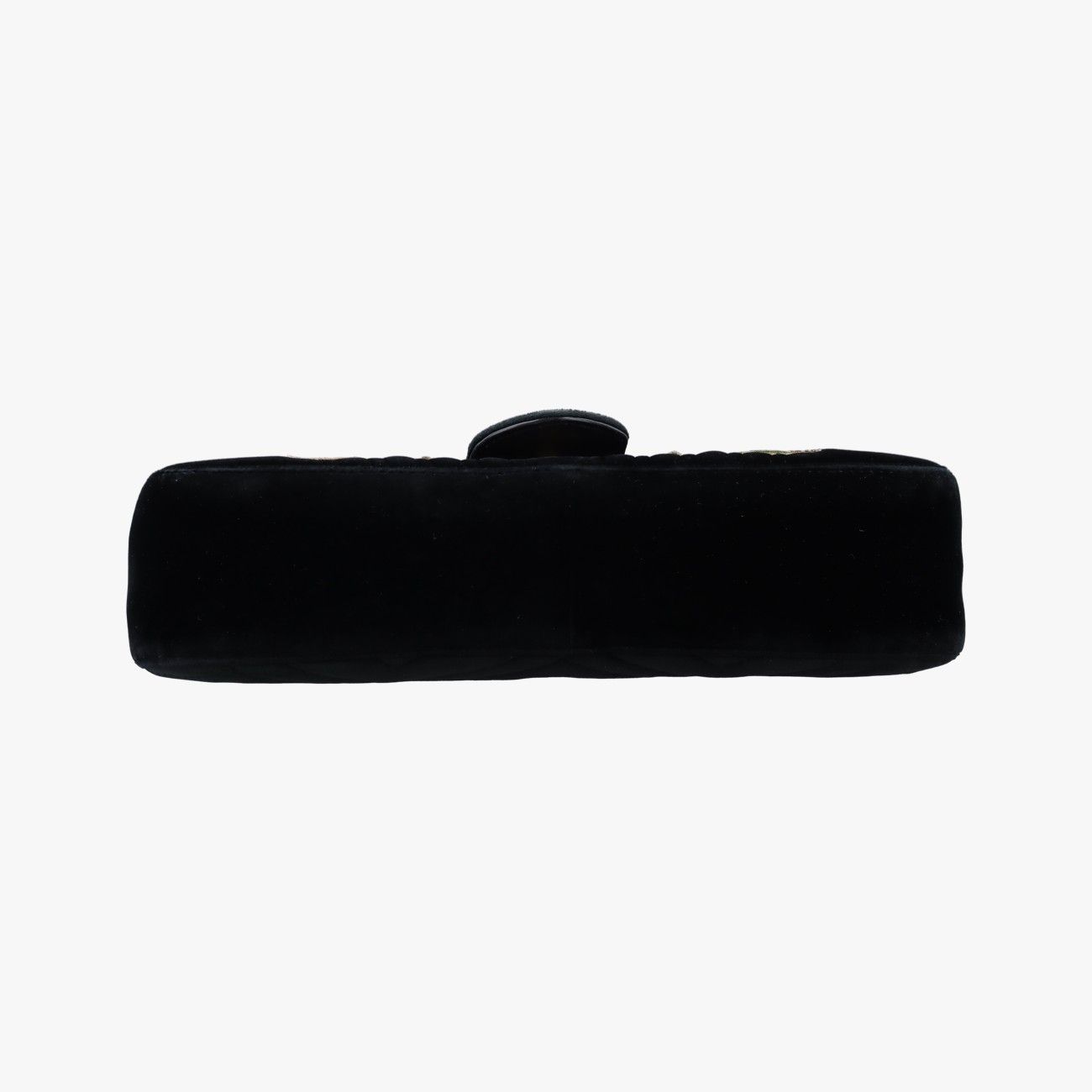 Gucci GG Marmont Black Multicolor Velour Shoulder Bag — view 3