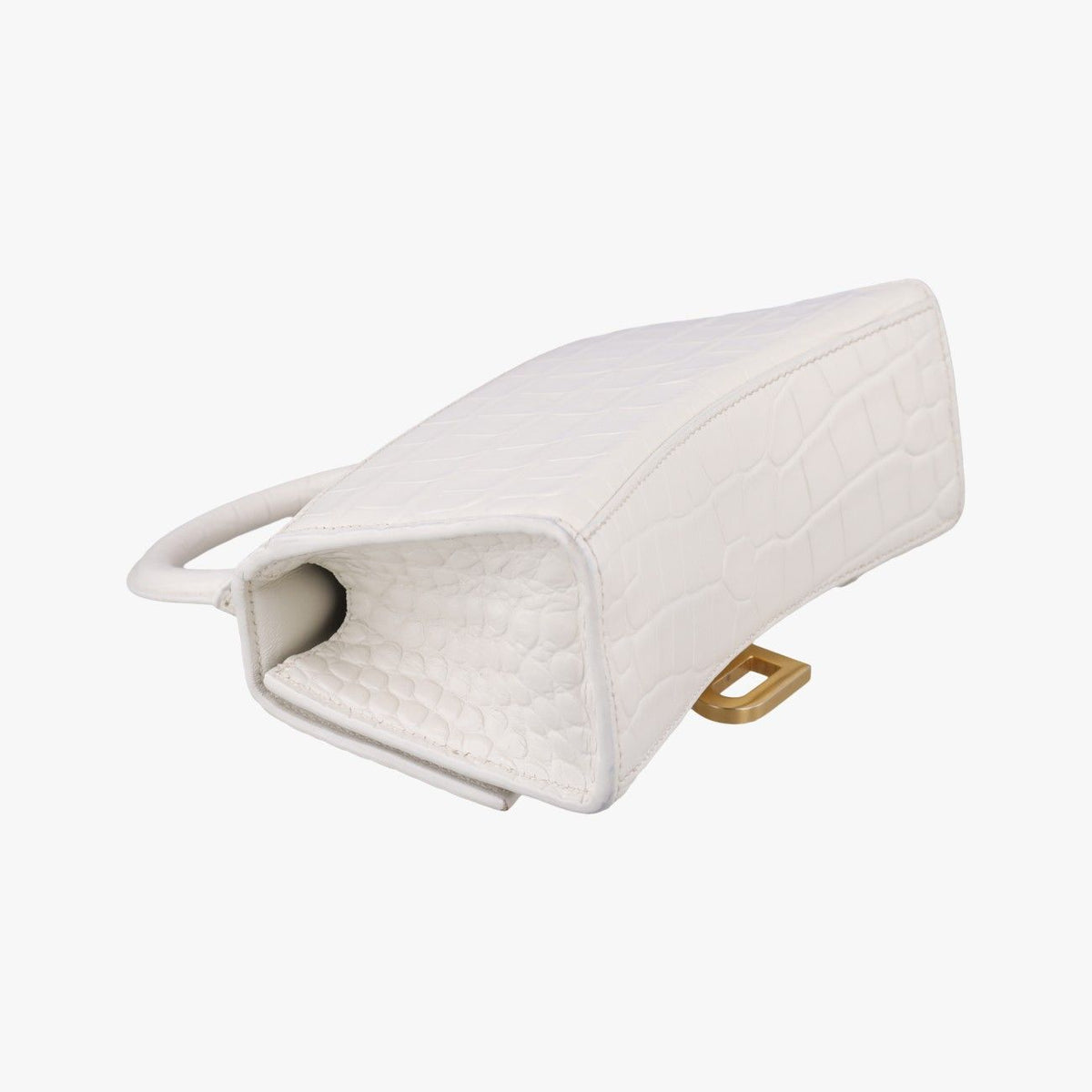 Balenciaga Hourglass Mini White Shoulder Bag — view 7