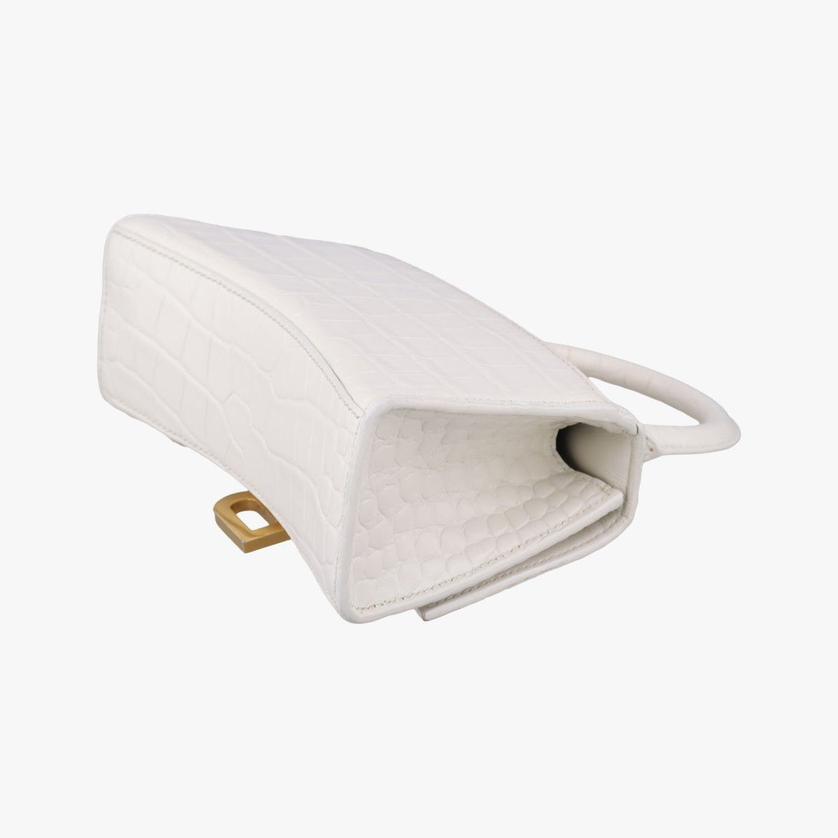 Balenciaga Hourglass Mini White Shoulder Bag — view 6