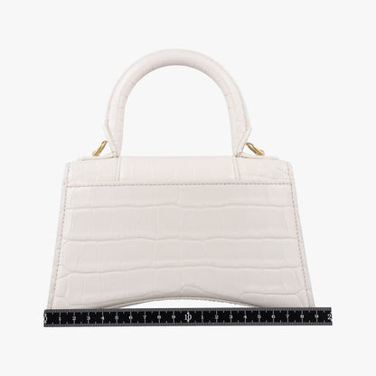 Balenciaga Hourglass Mini White Shoulder Bag — view 2